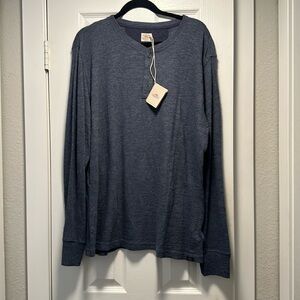 [XL] Faherty Henley Long Sleeve